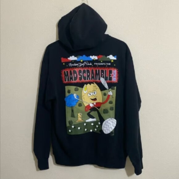 NWOT RANDOM GOLF CLUB Men's Mad Scramble Tour Hoodie Sweatshirt Size L - Picture 1 of 6